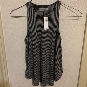 A&F Loose Fit Striped Muscle Tank